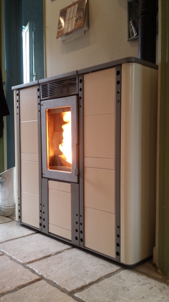 Poêle à pellet 10 Kw Rubens Extraplat