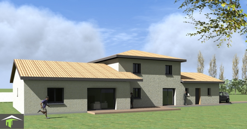 Plan 140m² Architecture