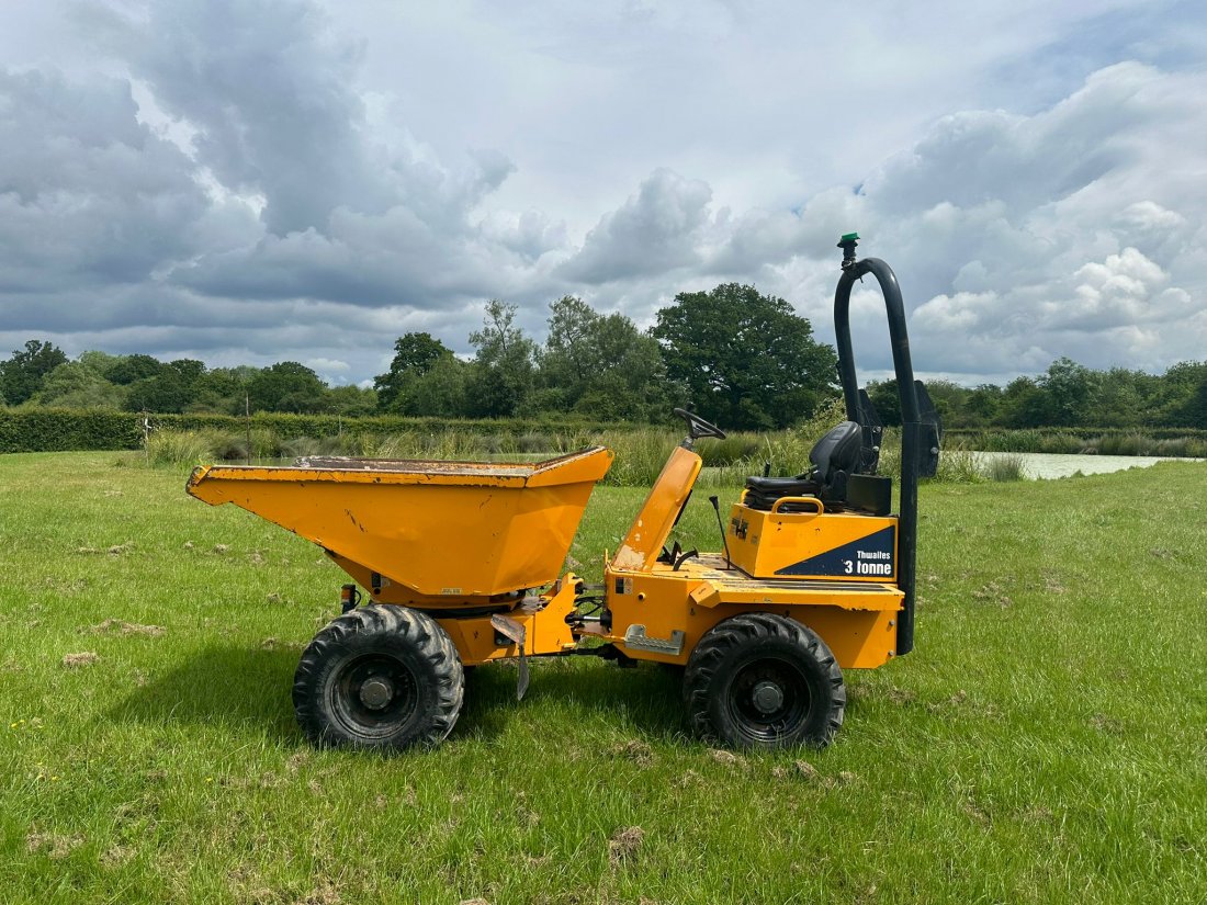 Dumper Thwaites MACH 573 année 2018 avec 1036H 3T 16 300€